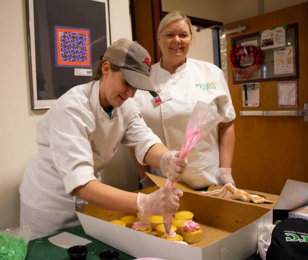 Students from the Culinary Arts program at PTC attended the CTE Expo at the PCS Admin building.